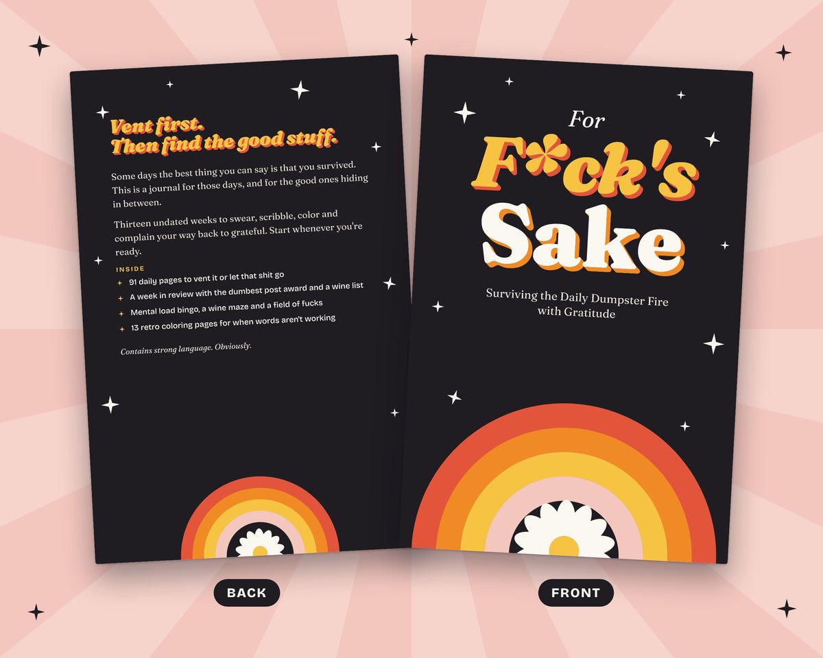 For F*ck's Sake: Paperback Gratitude Journal