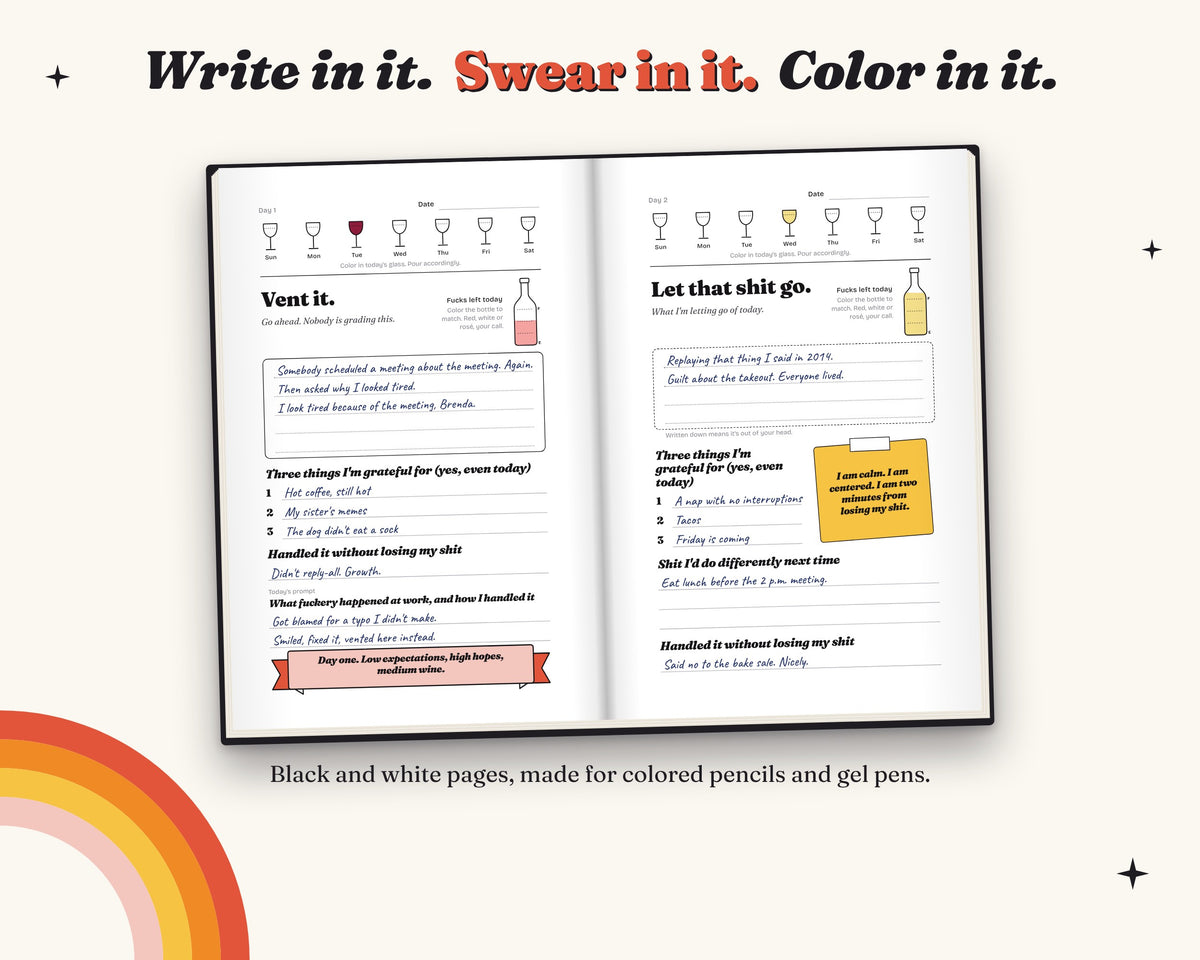 For F*ck's Sake: Paperback Gratitude Journal