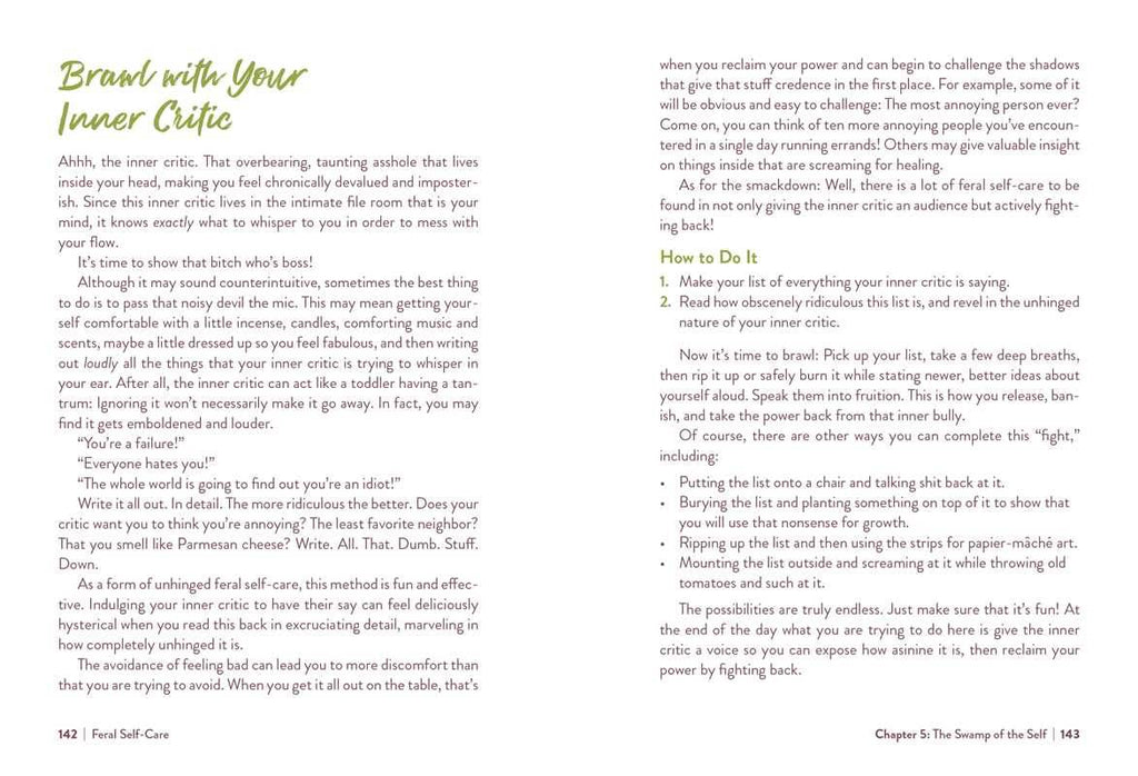 Feral Self-Care by Mandi Em - Water Moon Shop