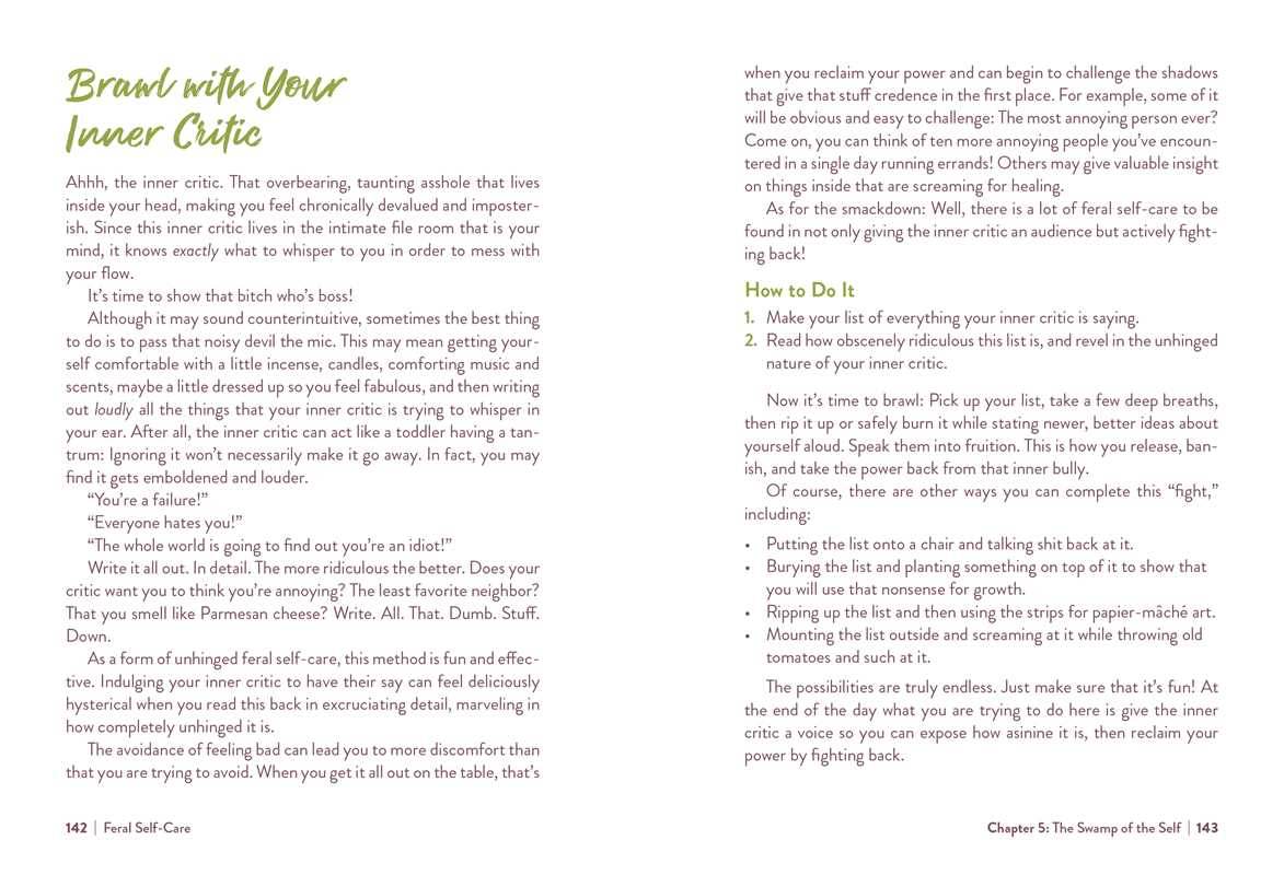 Feral Self-Care by Mandi Em - Water Moon Shop