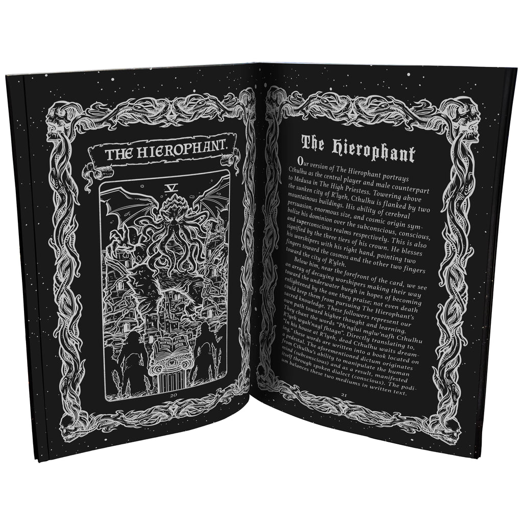 Terror Tarot Card Oracle Shadow Deck 23 Card Major Arcana