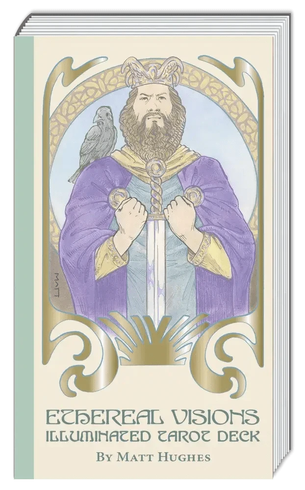 Ethereal Visions: Illuminated Tarot Deck - Water Moon Shop