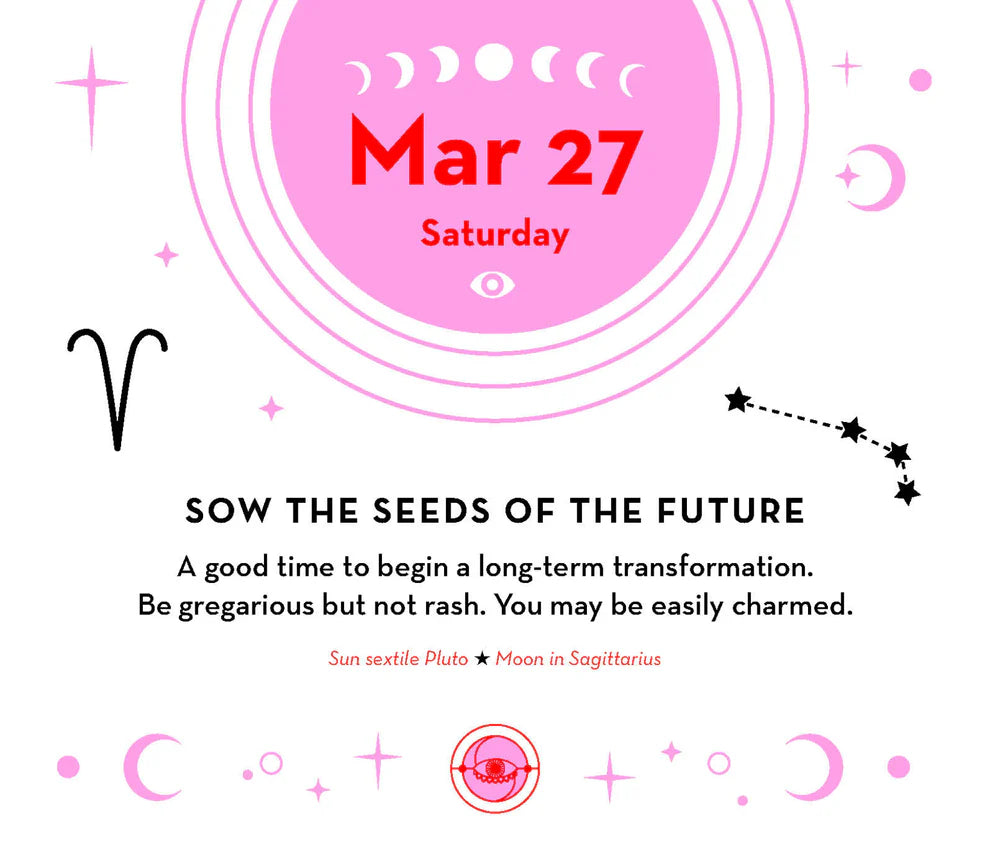 2027 Astrology Day-To-Day Calendar