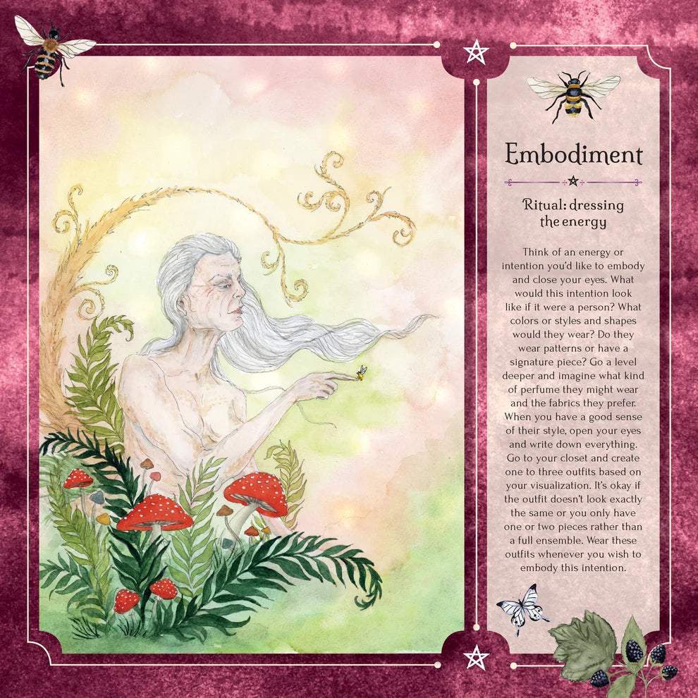 2027 Seasons of the Witch Wall Calendar by Lorriane Anderson, Witchy 12-Month Self-Care Calendar