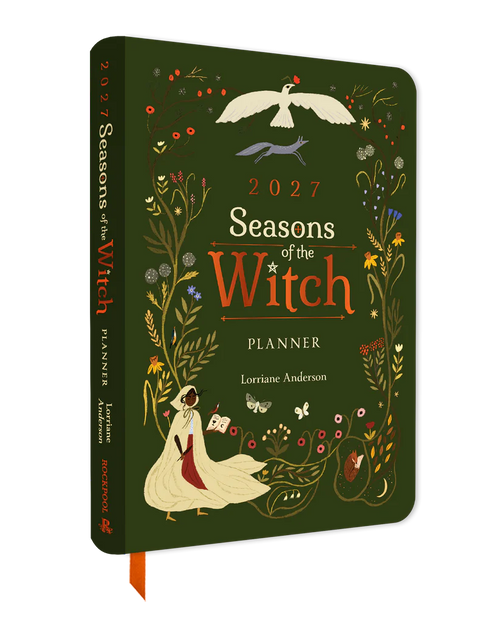 2027 Seasons of the Witch Planner Calendar by Lorriane Anderson, Witchy Journal Planner
