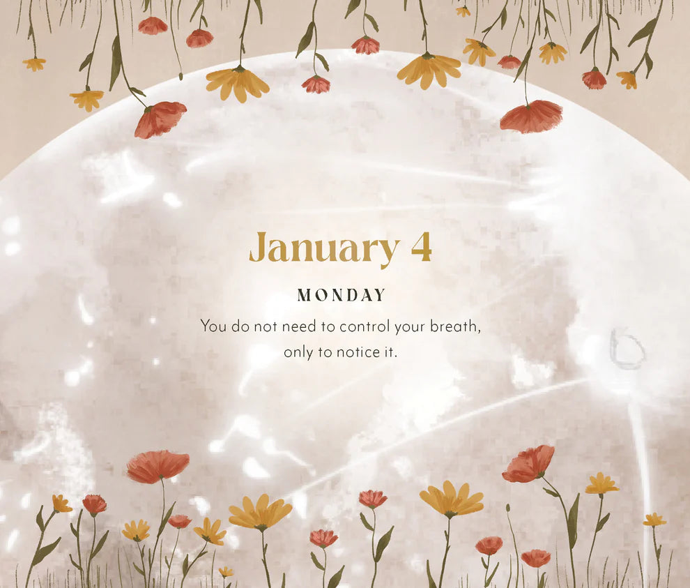 2027 Yoga Magic Day-to-Day Calendar by Stanja Buvac, Daily Yoga Desk Box Calendar