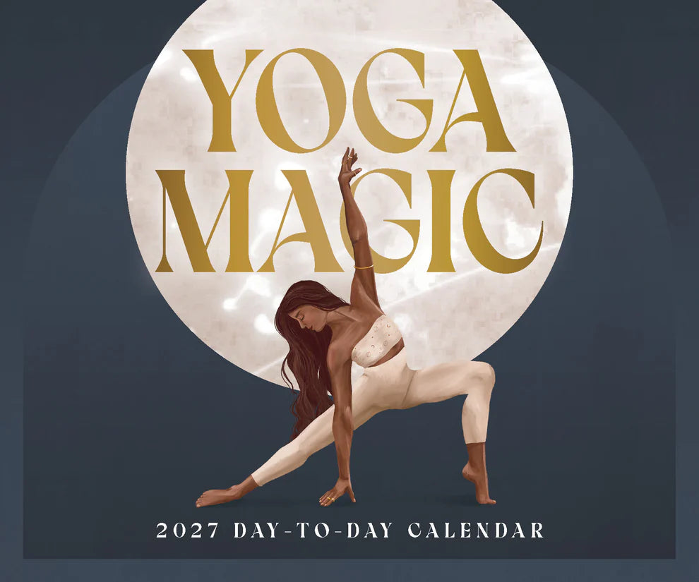 2027 Yoga Magic Day-to-Day Calendar by Stanja Buvac, Daily Yoga Desk Box Calendar