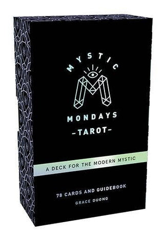 Mystic Mondays Tarot Deck - 78 Card Contemporary Tarot Set with Color Healing Energy & 159-Page Guidebook for Modern Spiritual Practice