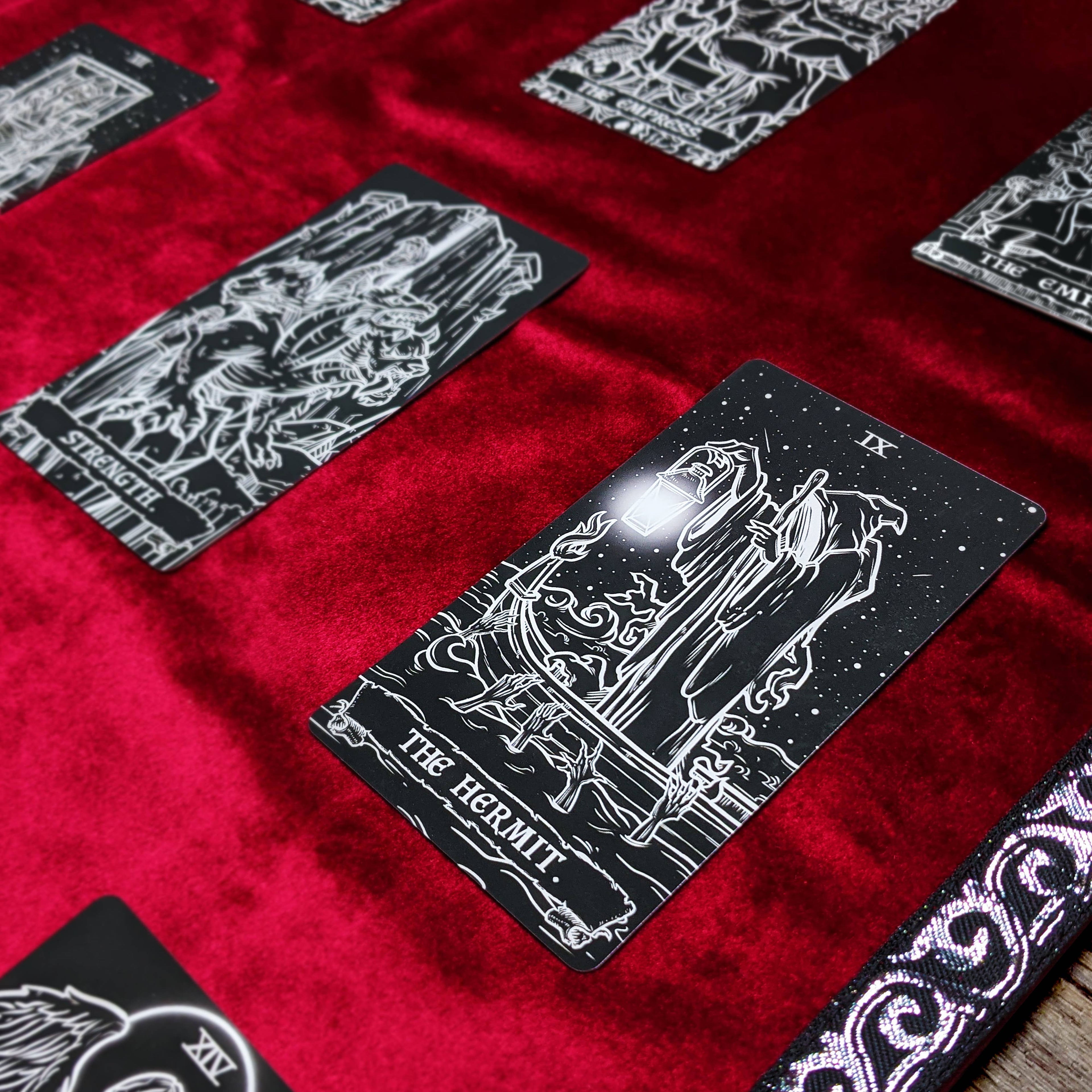 Terror Tarot Card Oracle Shadow Deck 23 Card Major Arcana