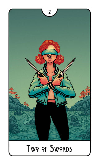 This Might Hurt Tarot Deck - Water Moon Shop