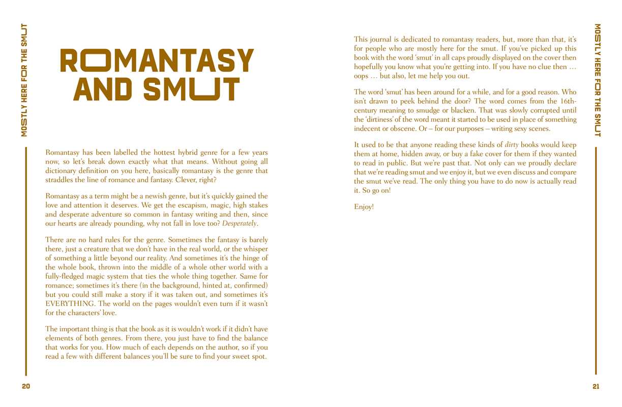 Mostly Here for the Smut: A Reading Journal