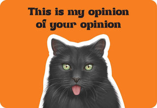 Cattitude Oracle Cards - 24 Feisty Feline Mood & Humor Cards by Rockpool Publishing, Cat Lover Gifts & Daily Confidence Boosters