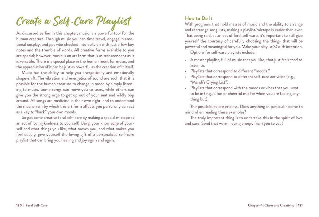 Feral Self-Care by Mandi Em - Water Moon Shop