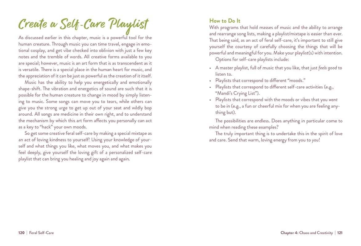 Feral Self-Care by Mandi Em - Water Moon Shop
