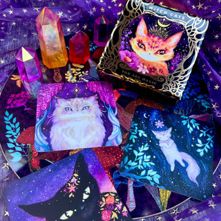 Witch Cats Oracle Deck - Water Moon Shop