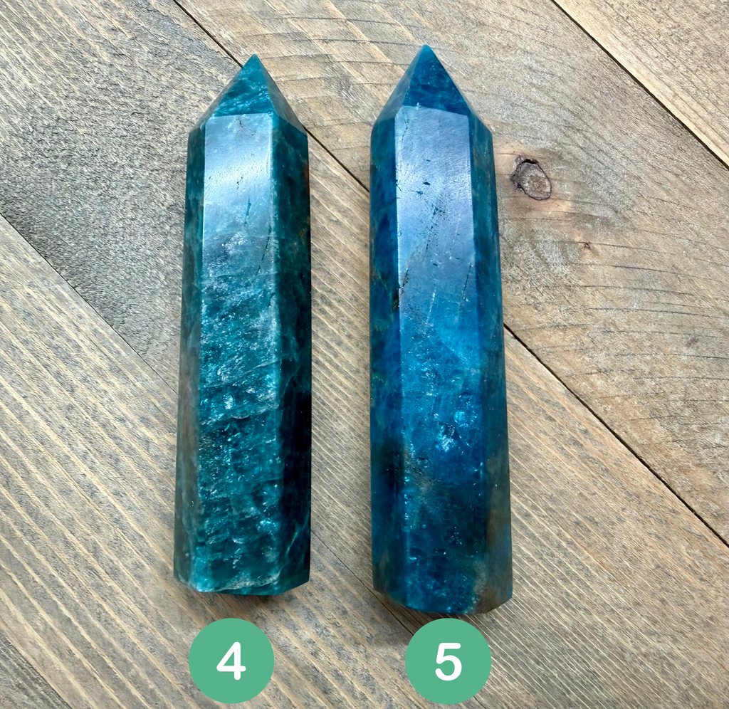 Blue Apatite Tower