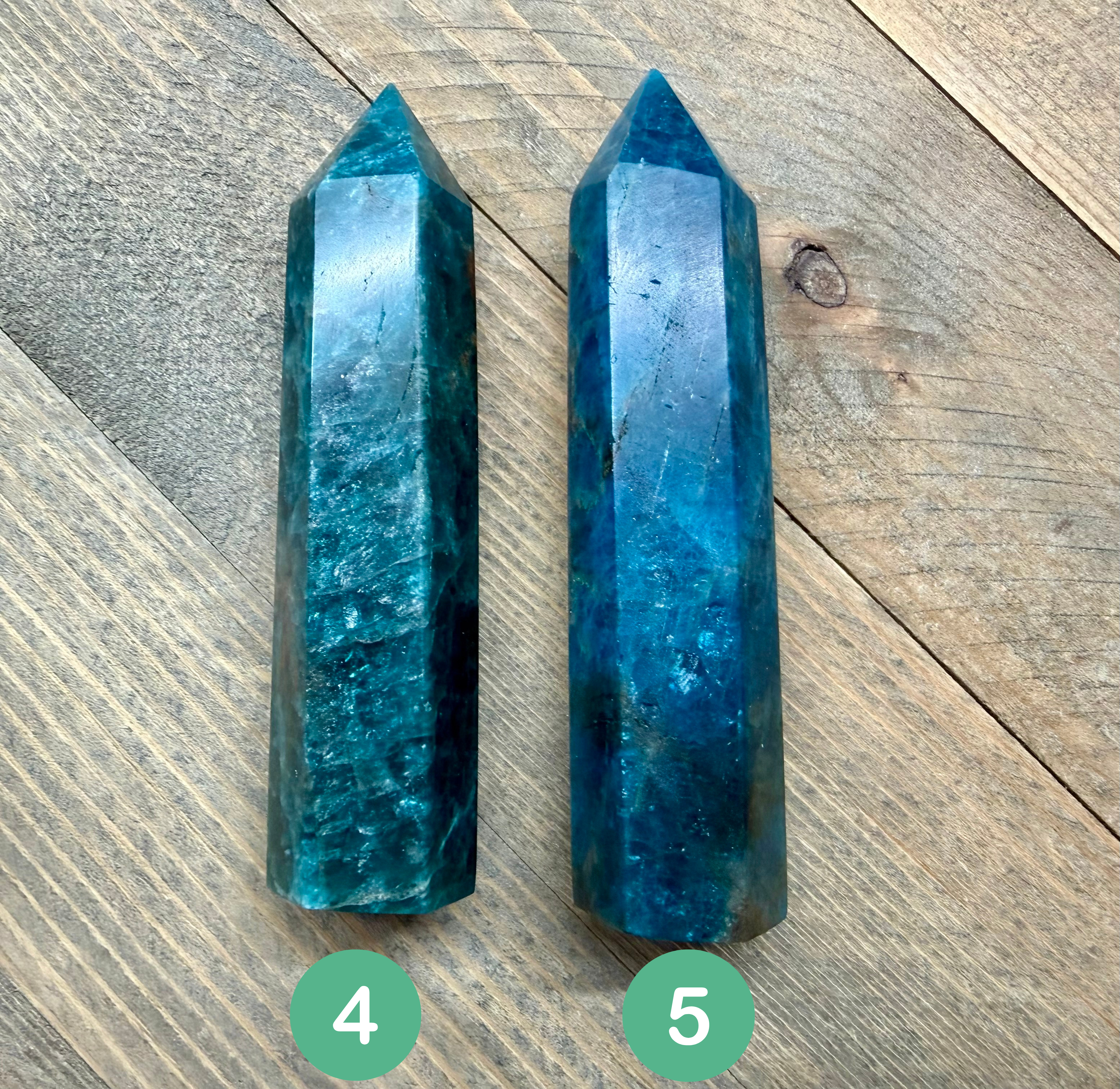 Blue Apatite Tower