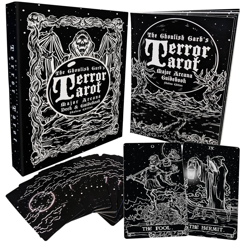 Terror Tarot Card Oracle Shadow Deck 23 Card Major Arcana