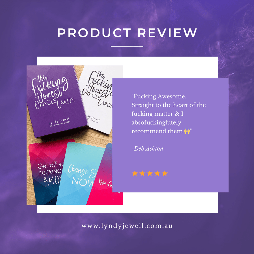 The Fucking Honest Oracle Cards - Water Moon Shop