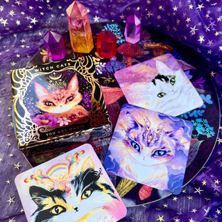 Witch Cats Oracle Deck - Water Moon Shop