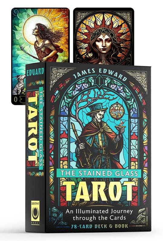 Stained Glass Tarot by James Edward - Water Moon Shop