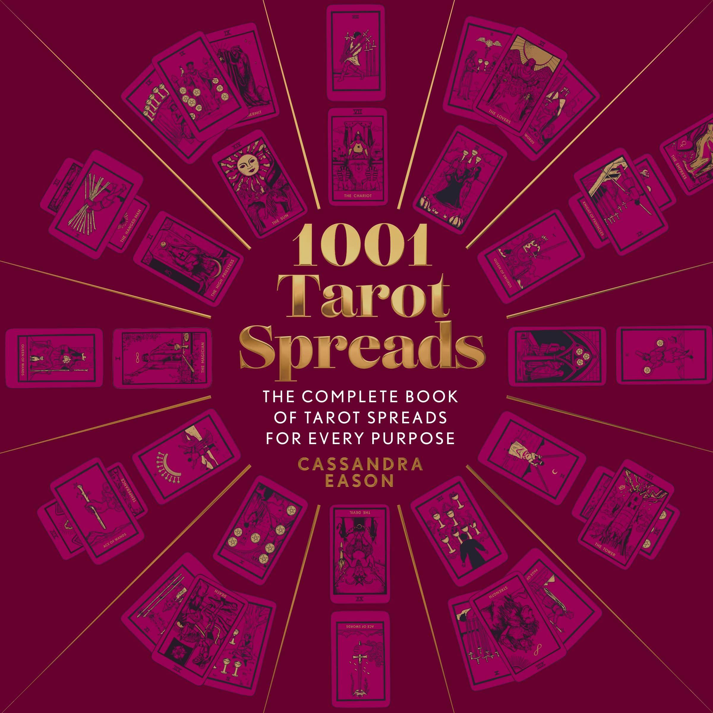 1001 Tarot Spreads, The Complete Book of Tarot Spreads for Every Purpose - Water Moon Shop