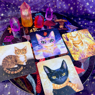 Witch Cats Oracle Deck - Water Moon Shop