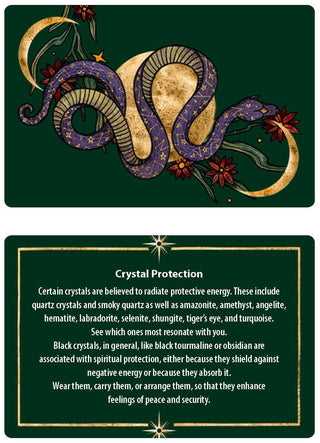 Little Deck of Spells: Protection - 36 Magical Protection Spell Cards, Beginner Witch & Energy Defense Spellwork Deck