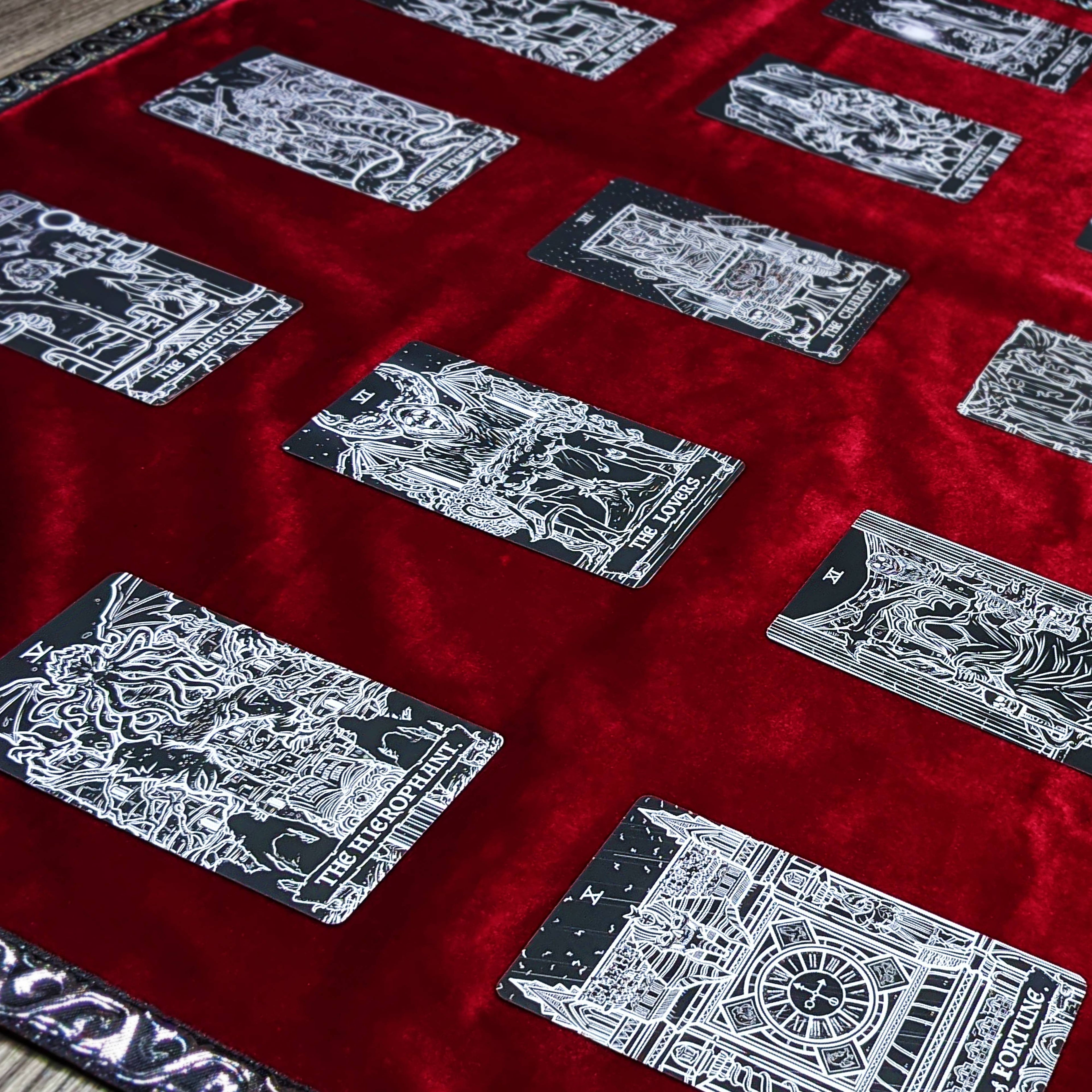 Terror Tarot Card Oracle Shadow Deck 23 Card Major Arcana