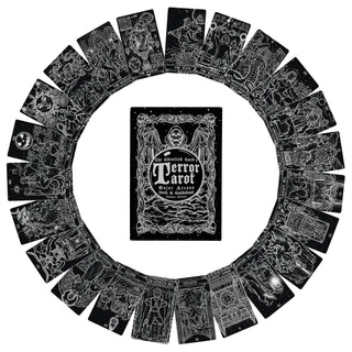 Terror Tarot Card Oracle Shadow Deck 23 Card Major Arcana