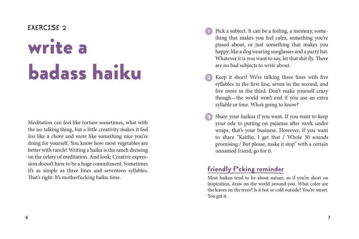 Mindful As F*ck: 100 Simple Exercises To Let That Sh*T Go!