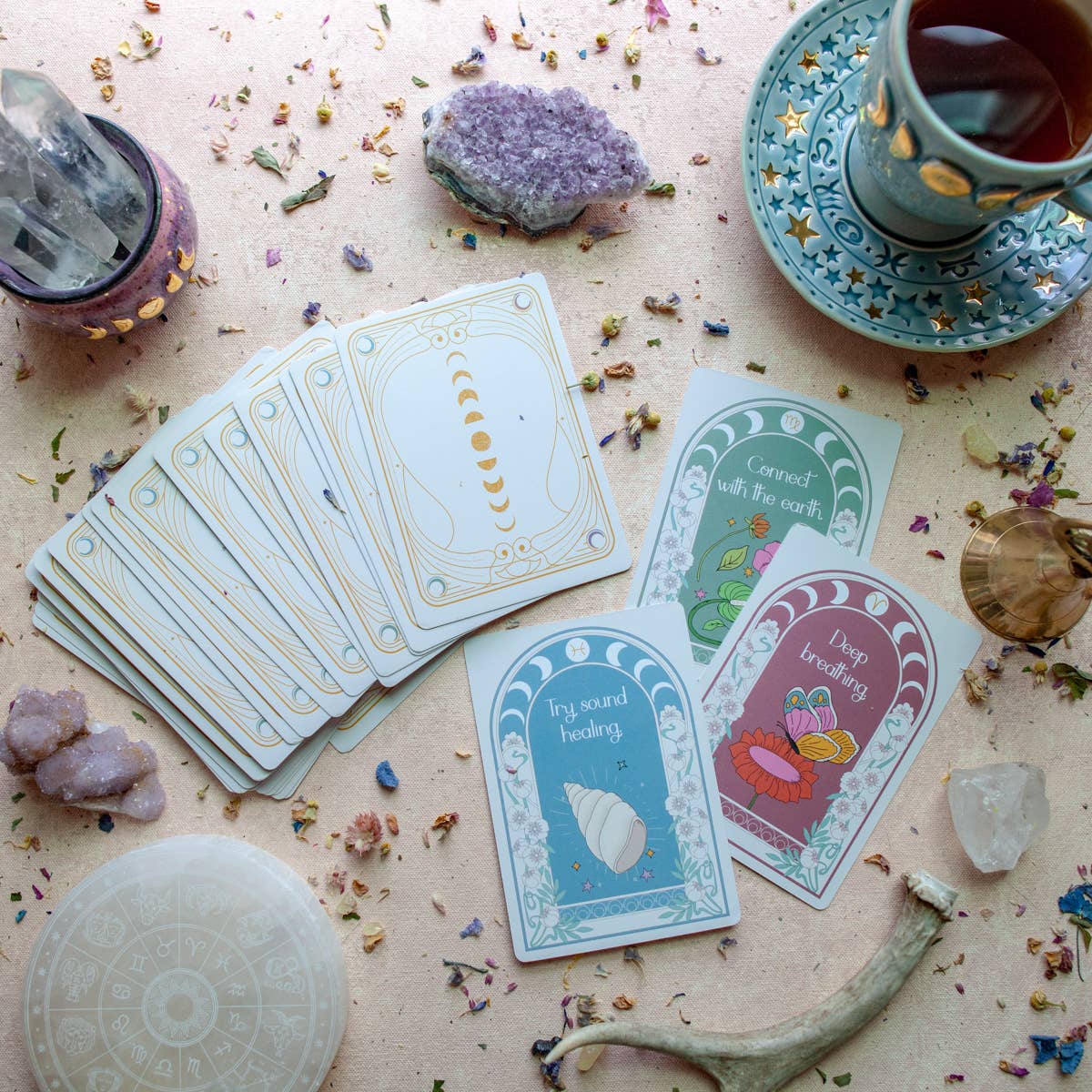 Moon Care Oracle Deck