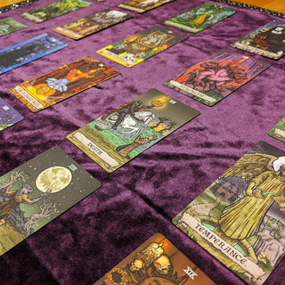 Terror Tarot Card Oracle Deck 23 Card Halloween Major Arcana