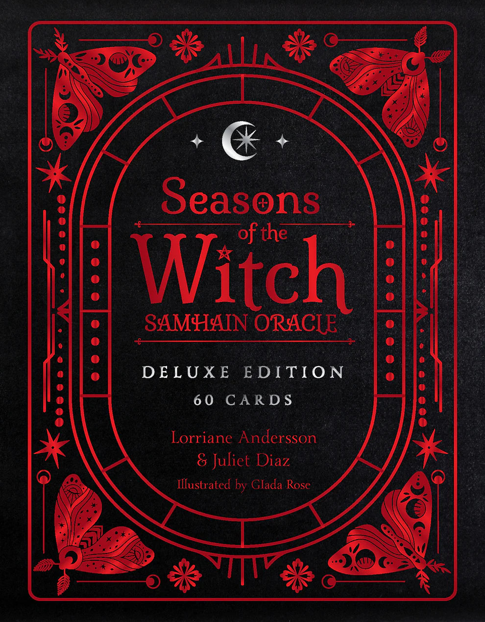 Seasons of the Witch Samhain Oracle Deluxe Edition, 60-Card Limited Deck with Velvet Box and Altar Postcards