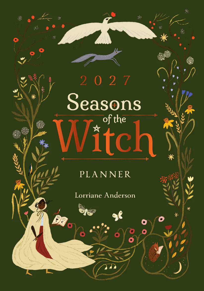 2027 Seasons of the Witch Planner Calendar by Lorriane Anderson, Witchy Journal Planner