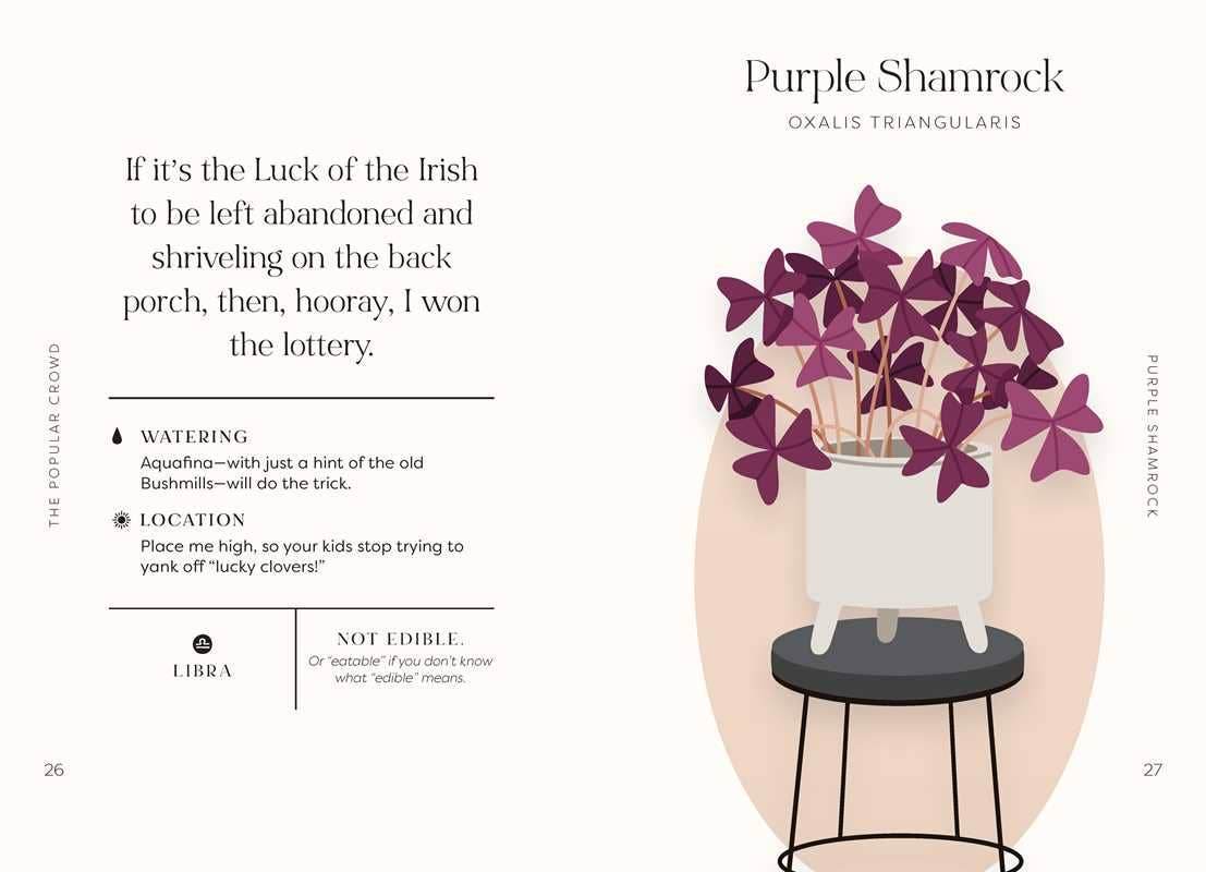 Houseplants and Their Fucked-Up Thoughts by Carlyle Christoff - Water Moon Shop