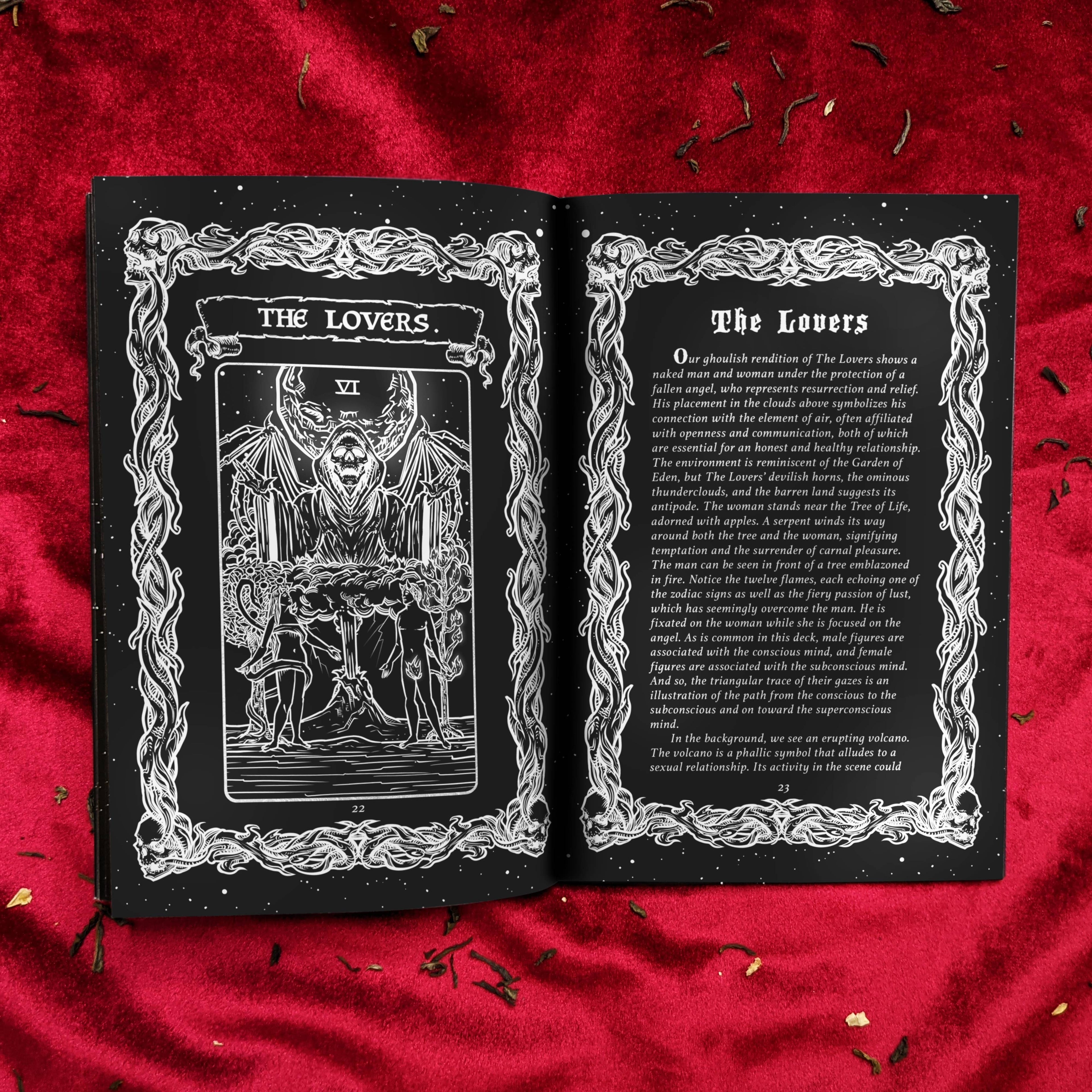 Terror Tarot Card Oracle Shadow Deck 23 Card Major Arcana