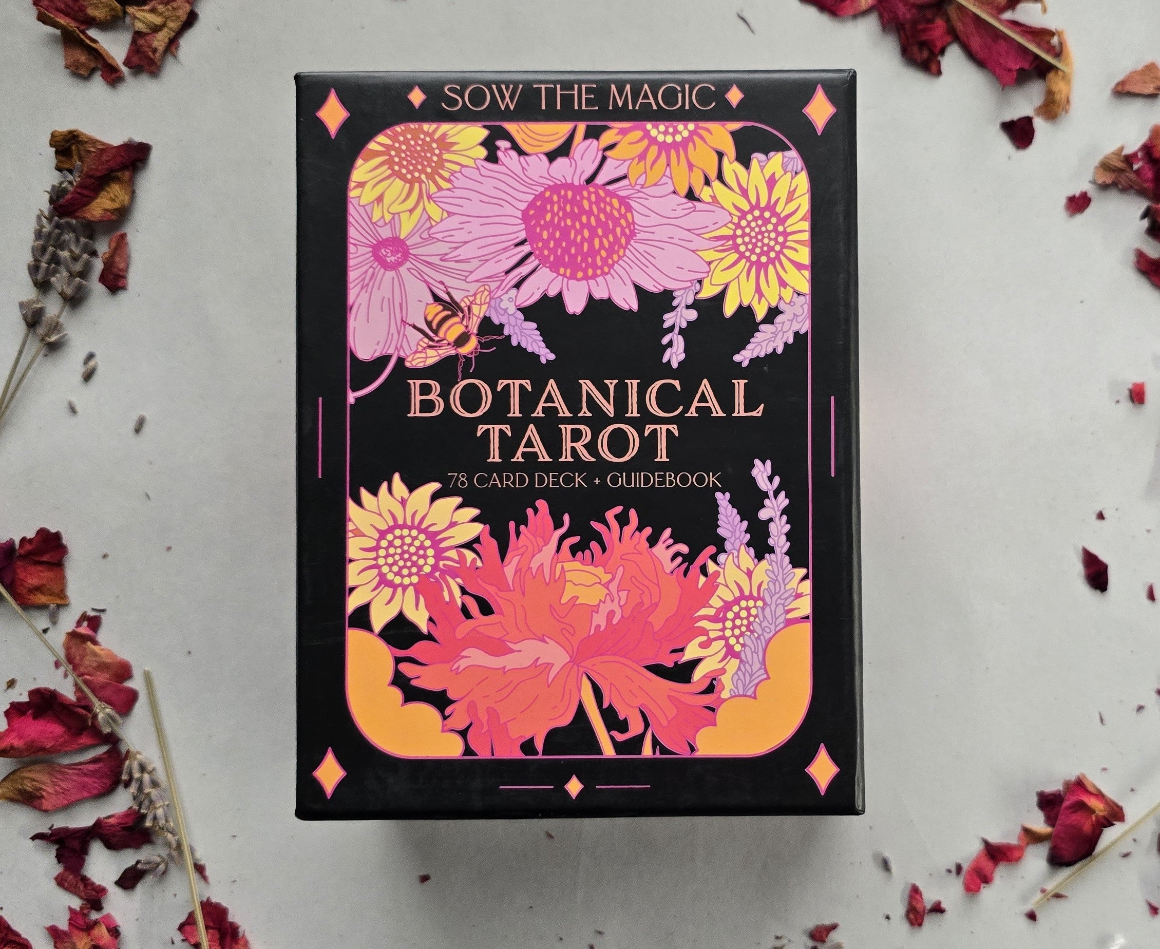 Botanical Tarot Deck and Guidebook