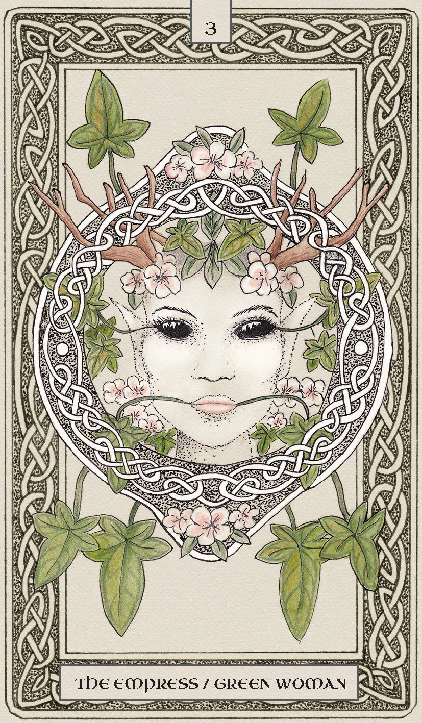 Celtic Spirit Tarot Deck and Guidebook by Nicola McIntosh, 92-Card Celtic Rider-Waite Tarot