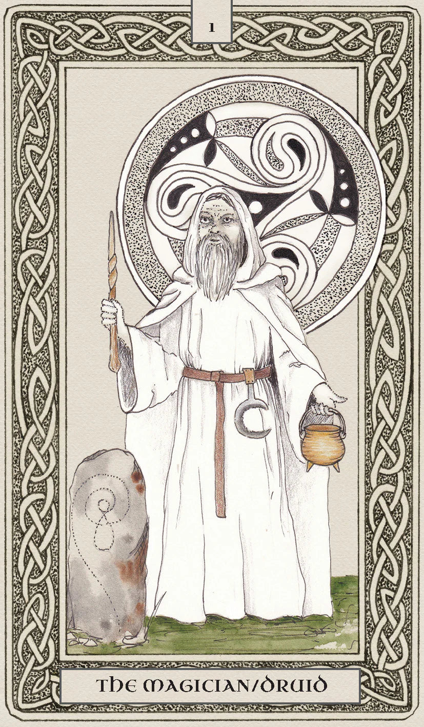 Celtic Spirit Tarot Deck and Guidebook by Nicola McIntosh, 92-Card Celtic Rider-Waite Tarot