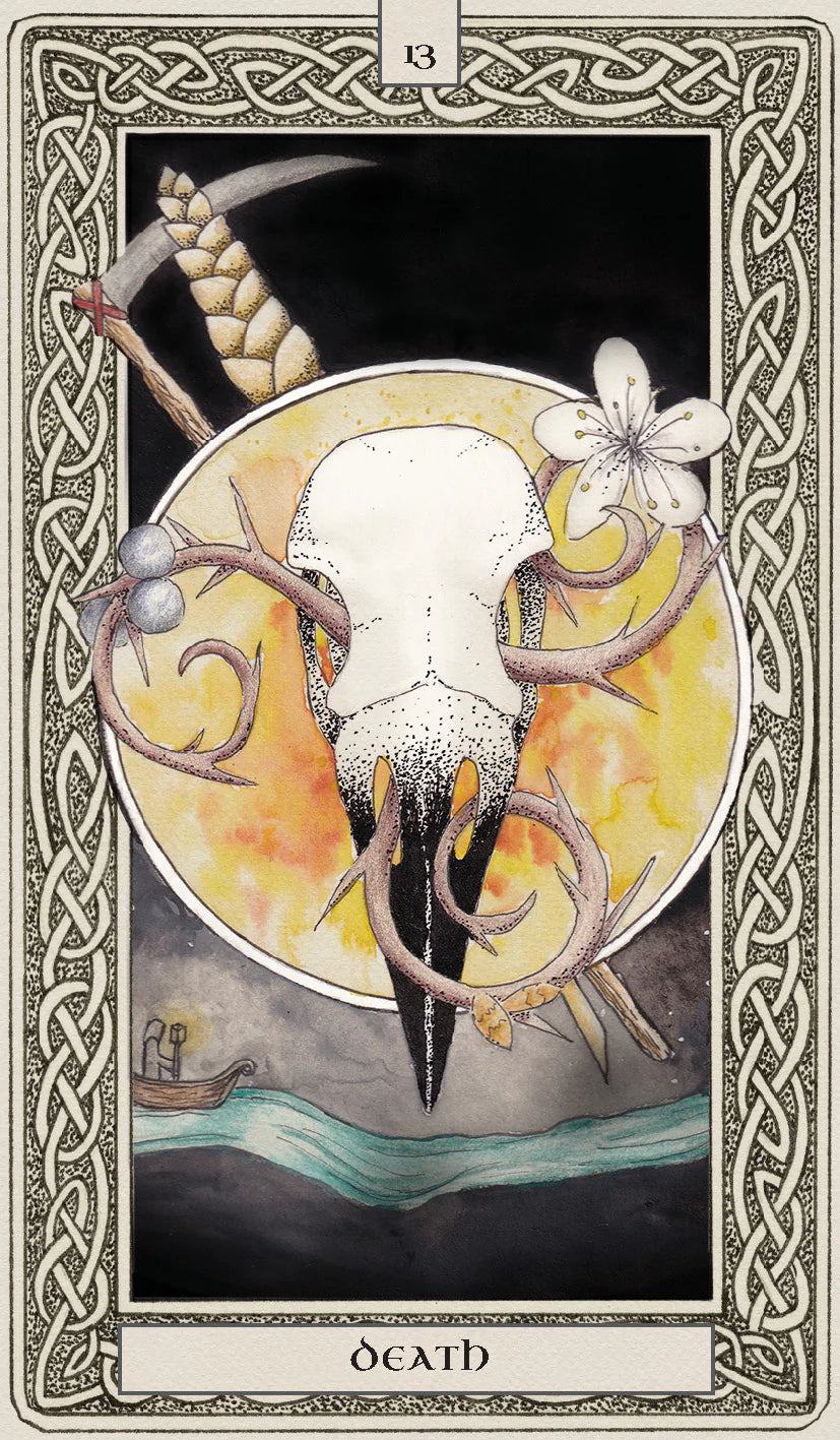 Celtic Spirit Tarot Deck and Guidebook by Nicola McIntosh, 92-Card Celtic Rider-Waite Tarot