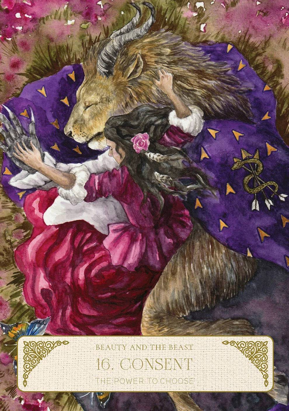 Kate Forsyth's Fairytale Oracle Deck and Guidebook, Dark Fairytale Oracle Cards with Keepsake Box