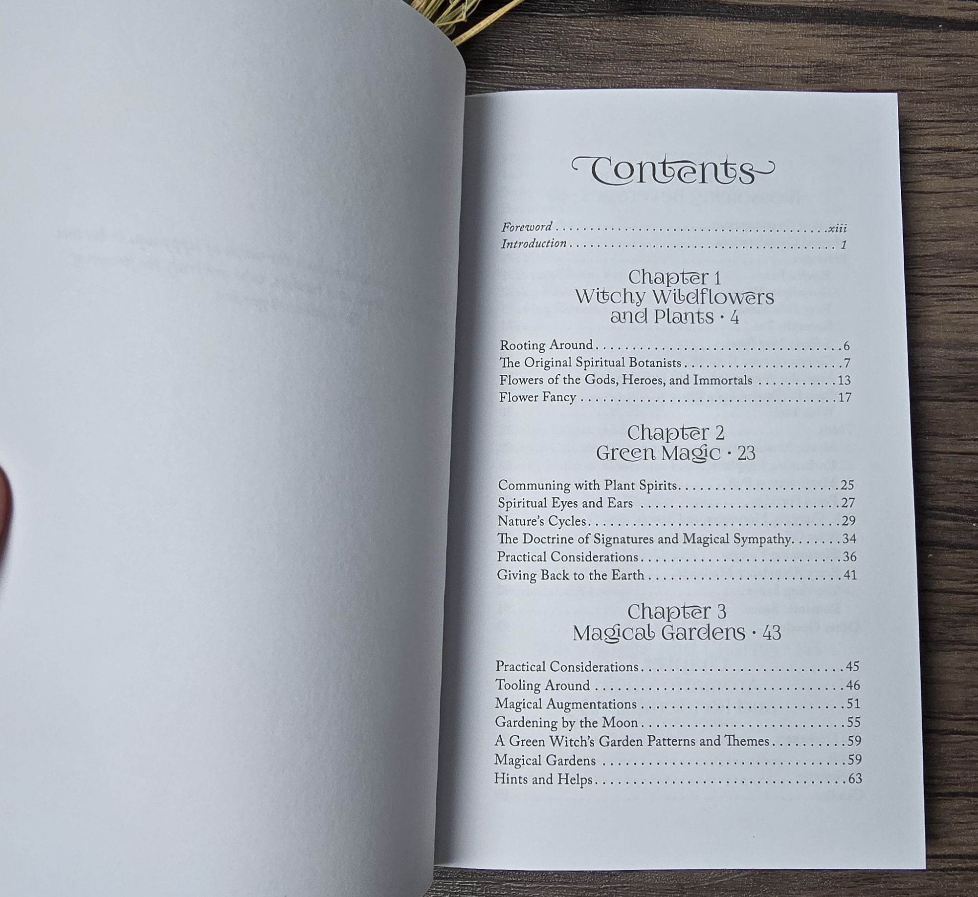 A Floral Grimoire, Plant Charms, Spells, Recipes, and Rituals - Water Moon Shop