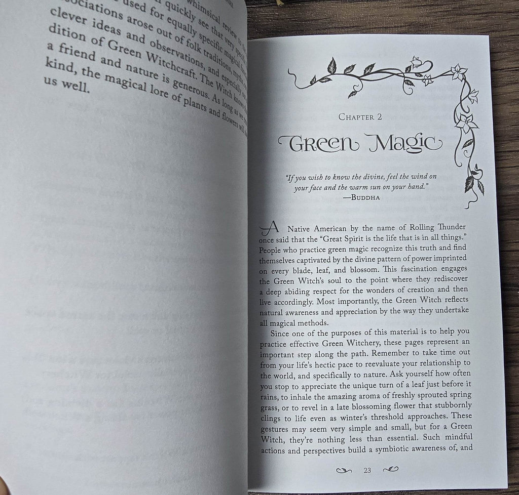A Floral Grimoire, Plant Charms, Spells, Recipes, and Rituals - Water Moon Shop