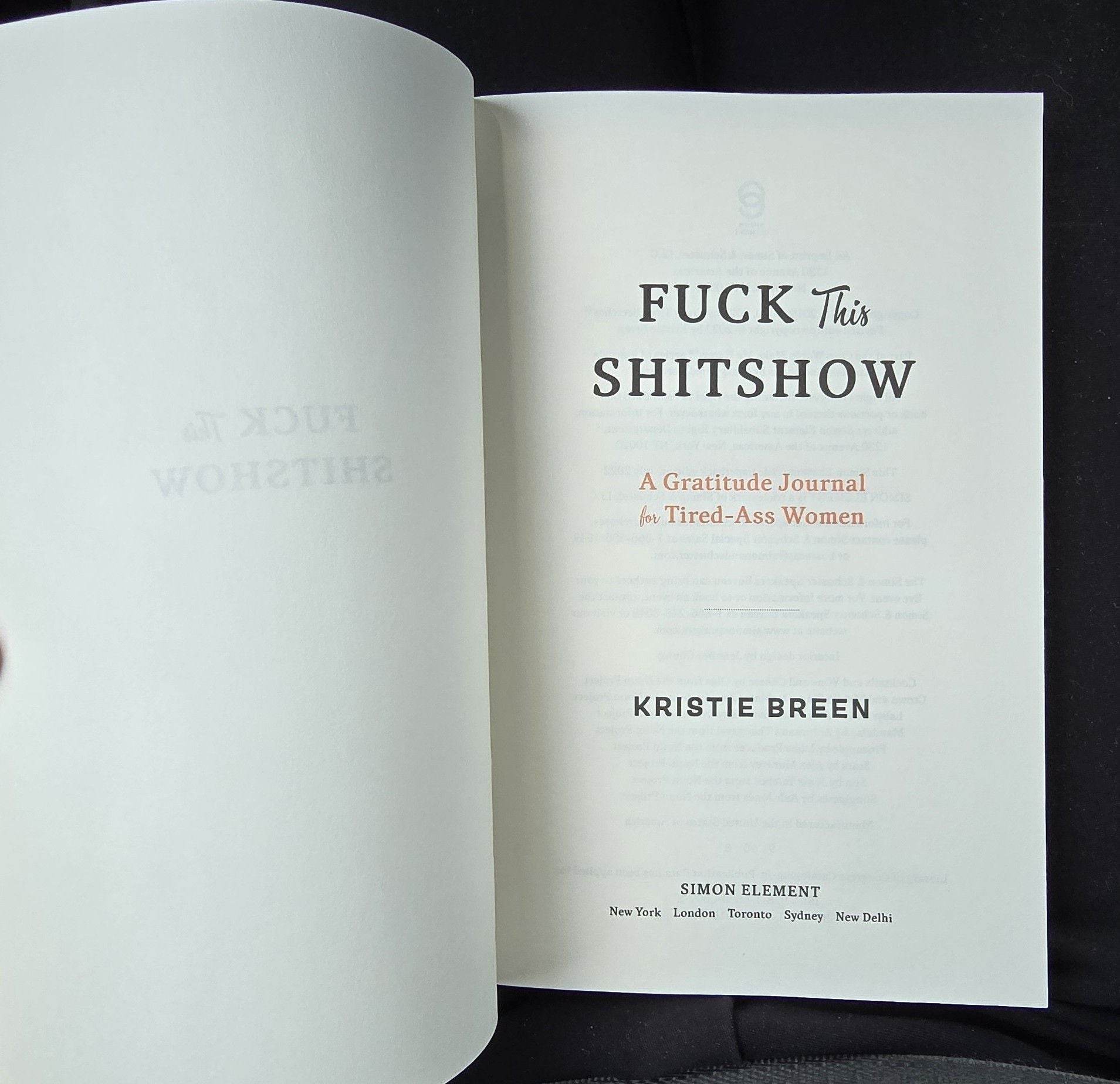 Fuck This Shitshow by Kristie Breen - Water Moon Shop