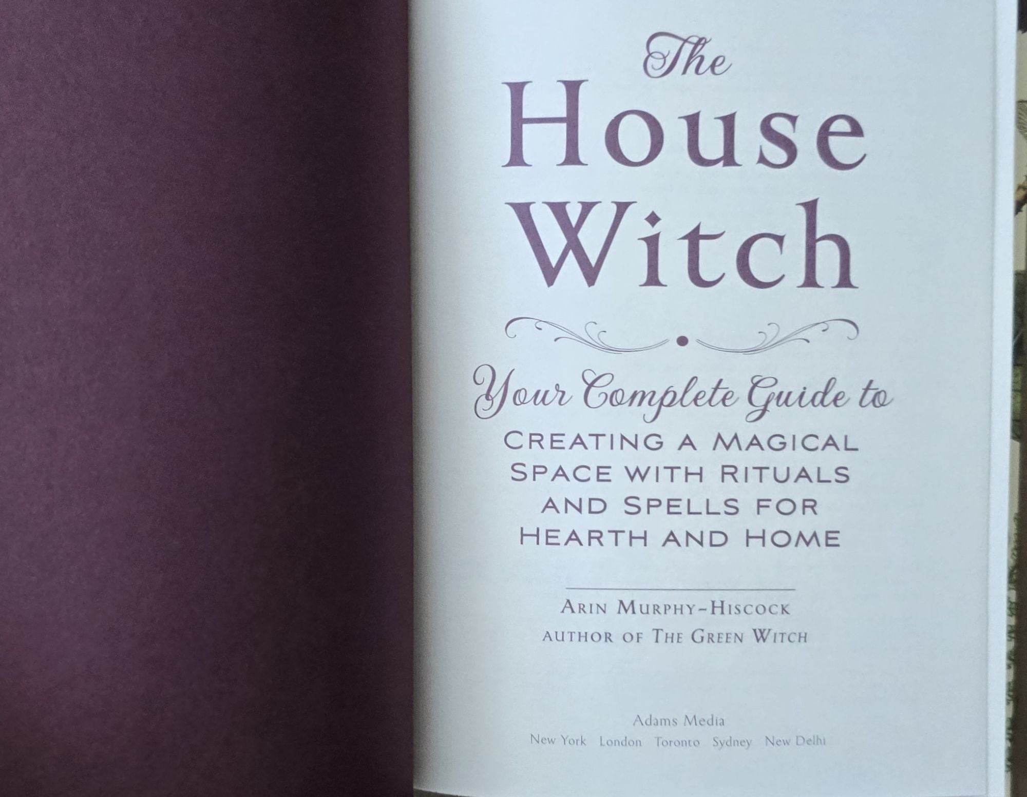 House Witch by Arin Murphy-Hiscock - Water Moon Shop