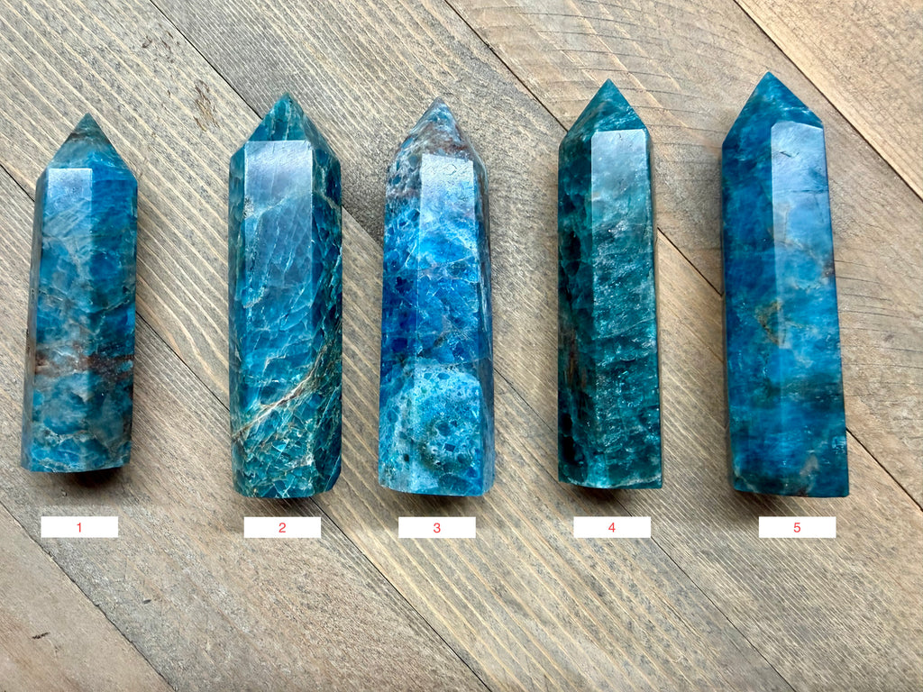 Blue Apatite Tower