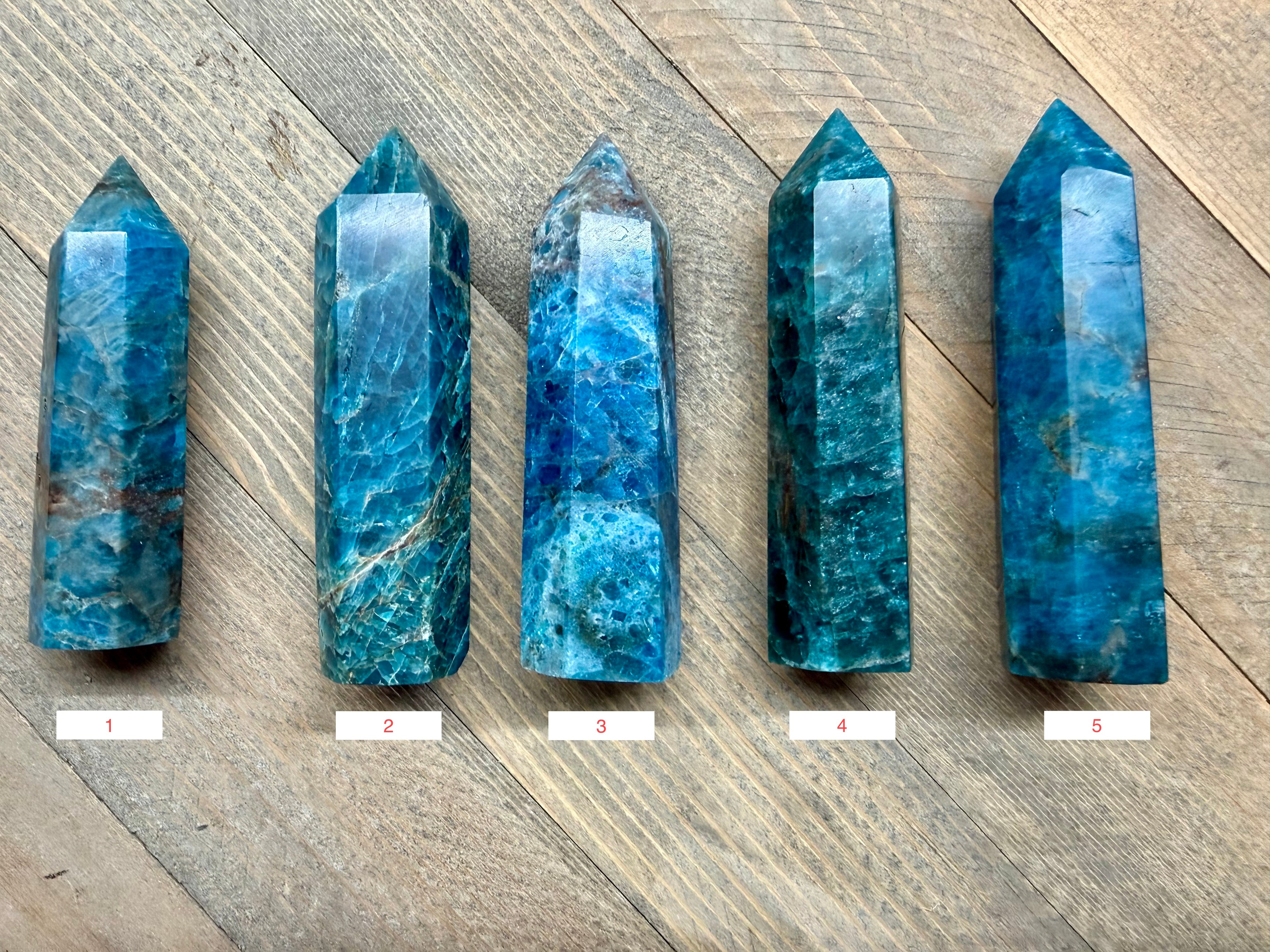 Blue Apatite Tower