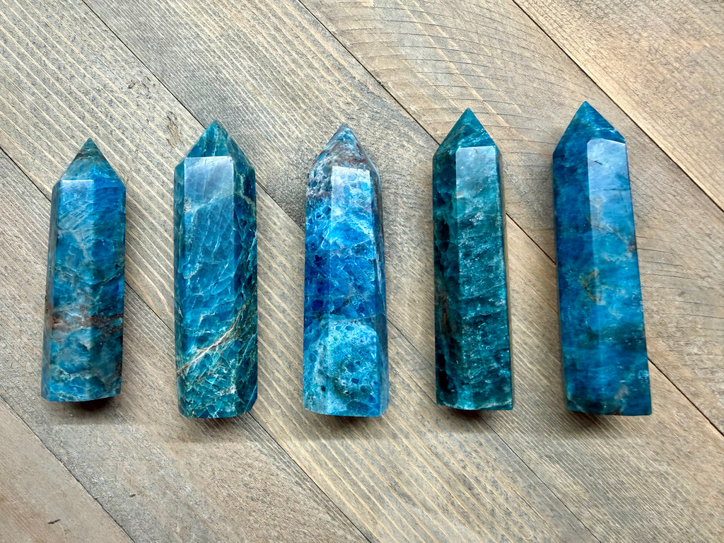 Blue Apatite Tower