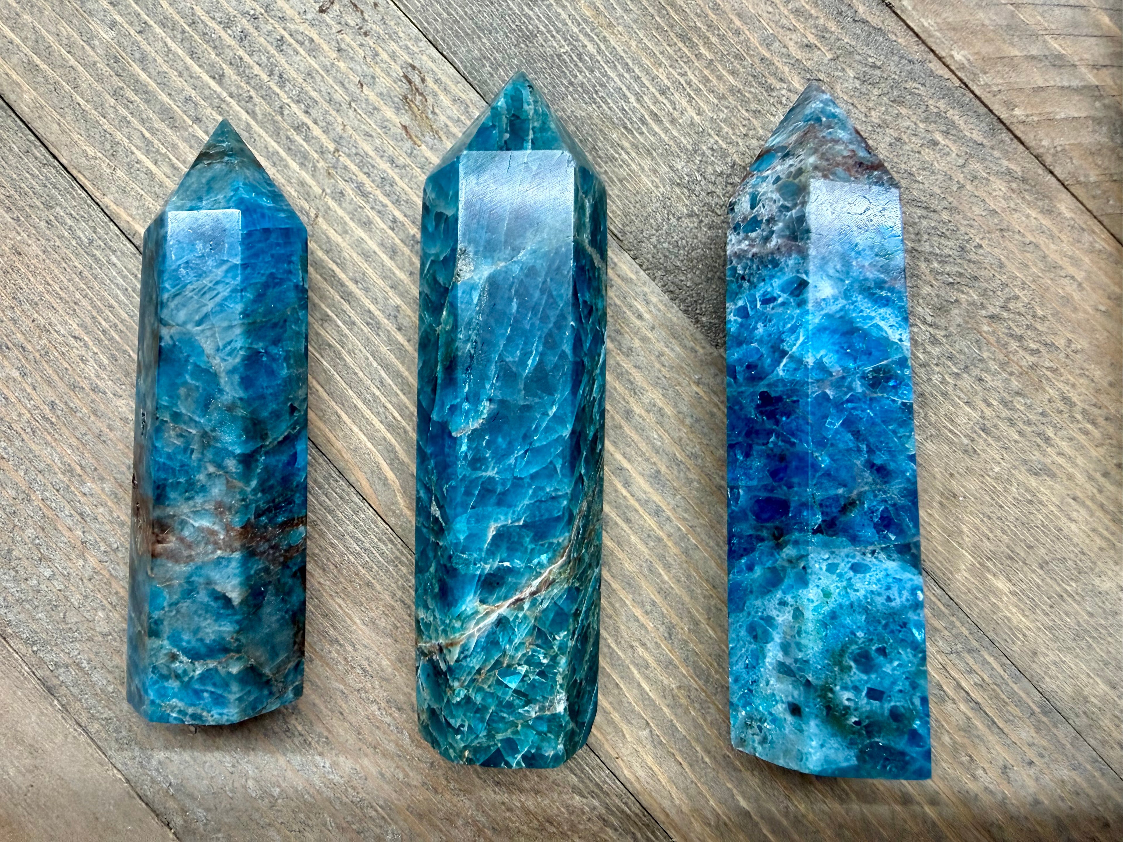 Blue Apatite Tower